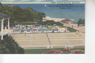 Tennis Courts At The Oceanside Hotel Magnolia Ma
