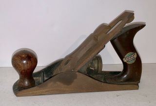 Vintage Stanley Bailey Wood Plane No 4 Smooth Made In Usa
