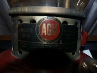 Vintage AGM Model 3016 Gas Lantern 7