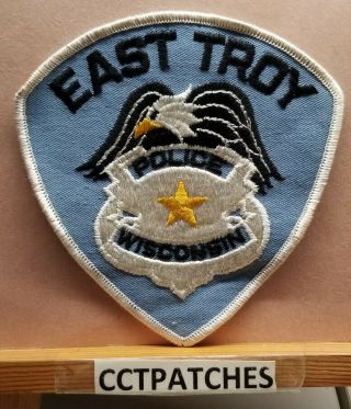 East Troy,  Wisconsin Police Shoulder Patch Wi