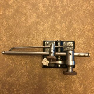 Vintage Starrett Tools,  Micrometer Depth Gage,  Surface Gage,  Giant Jack Screws 3