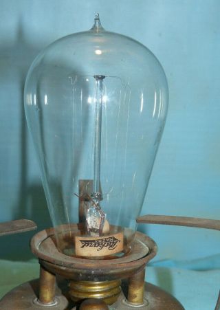 Antique Vintage Packard Mazda Tipped 60 Watt Light Bulb