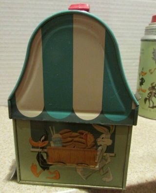 PORKY ' S LUNCH WAGON DOME LUNCH BOX WITH THERMOS - 1959 - 4