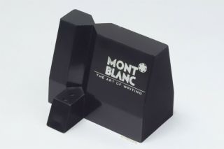 MONTBLANC Pen Stand Holder 2 Sided Advertising Store Showroom Deco RARE 6