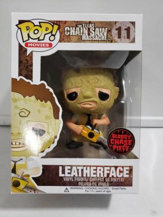 Funko Pop The Texas Chainsaw Massacre 11 Leatherface Bloody Chase Piece