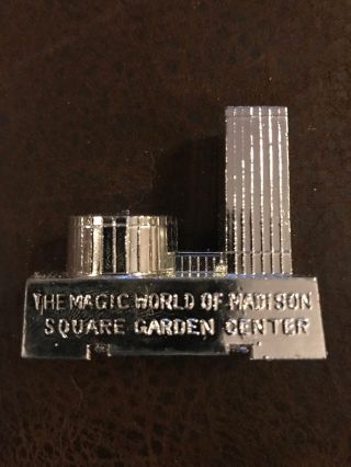 Madison Square Garden Souvenir Building Pencil Sharpener Metal Nyc Rare Japan