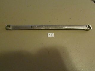 Vintage Craftsman 1/4 " X 5/16 " Double Box End Wrench Usa Made Tool