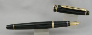 Waterman Expert Ii Black & Gold Fountain Pen - 2000 