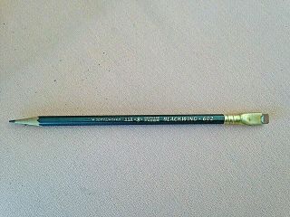 Vintage Eberhard Faber Blackwing 602 Pencil - All Brass Ferrule