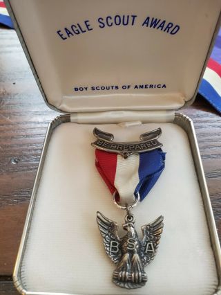 1970 ' s Eagle Scout Uniform - Complete w/ Medal,  Sash,  Kerchief 3