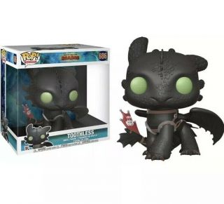 Funko Pop Toothless 686 How To Train Your Dragon 10 Inch Target Exclusive Pop