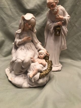 Mary Joseph And Child Giuseppe Armani Nativity Scene