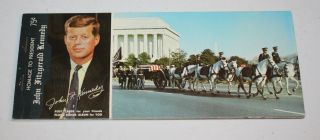 Vintage Homage To President John F Kennedy Postcard Booklet Of 12