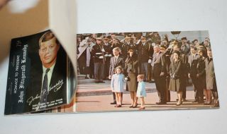 Vintage Homage to President John F Kennedy Postcard Booklet of 12 2