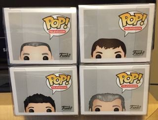Funko Pop Comic Book Men Limited Edition Autographed Set of 4 (in protectors) 5