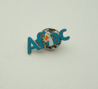 Aflac Insurance Duck Advertising Enamel lapel Hat Pin NOS MIB 5