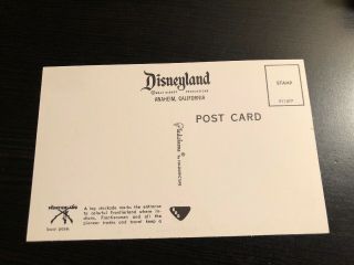 Postcard - - Disneyland - - Frontierland - - Artist Concept Entrance 1955 P11877 Indians 2