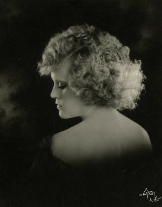 Silent Film Actress Wanda Hawley 1920s Vintage Dreamy Albert Witzel Photograph 3
