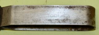 Vintage PLOMB Tool Co.  (Los Angeles) No.  2337 Flexible Carbon Scraper /$4 to Ship 3