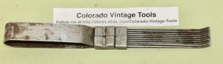 Vintage PLOMB Tool Co.  (Los Angeles) No.  2337 Flexible Carbon Scraper /$4 to Ship 4
