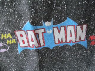 Vintage 1989 Batman,  Joker (Twin Bed?) Blanket 68x90” Wool Blend 5