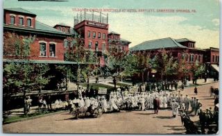 1910s Cambridge Springs,  Pa Postcard Vilsack 