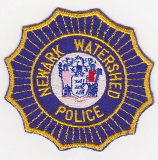 Nj Police Patch - Newark Watershed Police - Defunct Agency