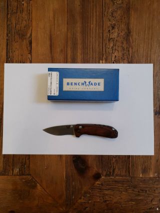 Benchmade 15031 - 2 North Fork Folder S30v Wood Hunt Knife -