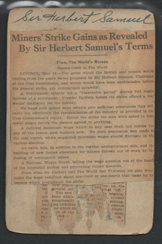 VTG Elliott & Fry Cabinet Card Sir Herbert Samuel 2