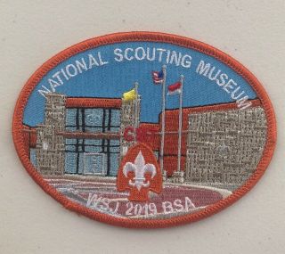 Wsj 2019 World Scout Jamboree National Scouting Museum Cmt Patch Bsa