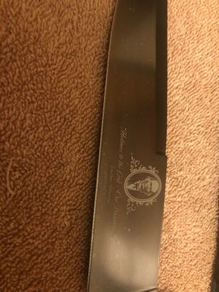 Jonathan Browning Limited Edition 310 Of 500 Bowie Knife