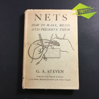 1952 Vintage " Nets & How To Make,  Mend And Preserve Them 