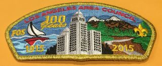 Los Angeles Area Council,  California - 100th Anniversary Of The Bsa Council