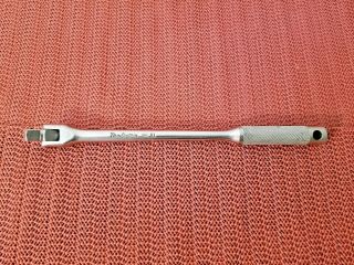 Vintage Britain 3/8 " Drive 10 " Breaker Bar With Flex Head Made In The Usa