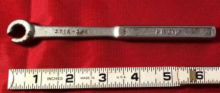 Vintage Proto Los Angeles 3/8 " Pebbled Style Flare Nut Wrench 3712 Usa