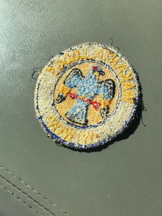 Rare - Vintage 1940s OA LODGE 84 WAKANTA BSA Boy Scouts Patch 5