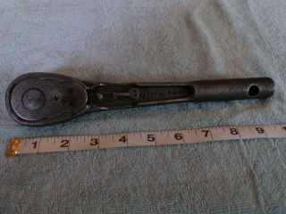 Vintage Craftsman 1/2 " Drive Be Series Ratchet Usa 10 Length Collectable Antique