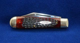 1965 - 69 Case Xx U.  S.  A.  6231 1/2 Two Blade Redbone Pocket Knife