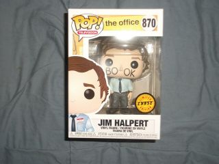 Funko Pop Television Series The Office Tv Series Chase 870 Jim Halpert Book Face