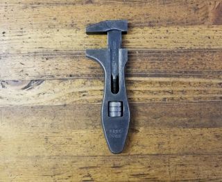 Antique Adjustable Wrench • Vintage Sheffield England Mechanics Plumbing Tools ☆