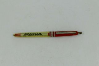 Honda Cycle Center (san Leandro,  Fremont,  Ca) Vtg 1960s Advertising Pen