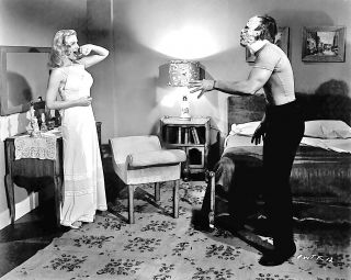 1957 Monster Movie (i Was A Teenage Frankenstein) B/w Promo Photo (celebrities)