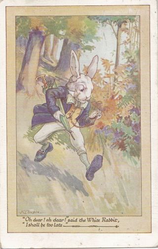 A.  Nixon White Rabbit From Alice In Wonderland
