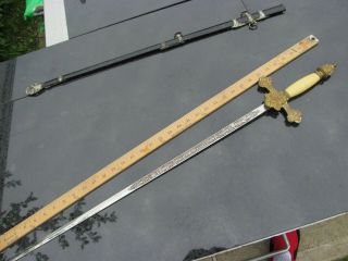 The Knights Of Pythias Fraternal Sword