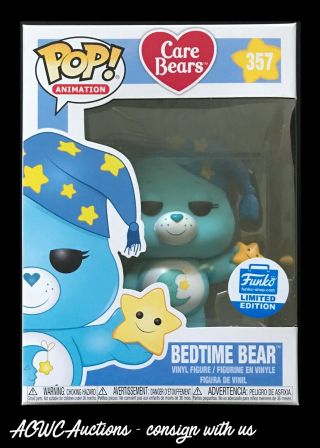 Funko Pop - Animation - Care Bears - Bedtime Bear - Funko Shop Limited Edition