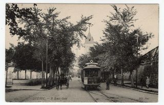 St.  Louis Gate Quebec Qc Canada 1907 - 15 Nd Phot.  Postcard 261