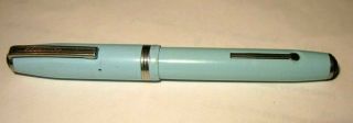 Pre - Owned Vintage Blue Esterbrook Purse Pen Totally Restored 9668 Nib
