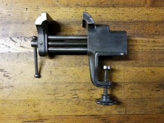 Rare Antique Bench Vise & Anvil • Greenfield Machinist Blacksmith Tools ☆usa