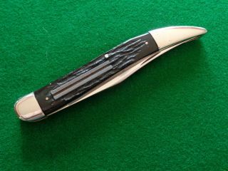 RARE c.  1920 ' s - 1930 ' s Old RARE KA - BAR Fisherman ' s Knife TOOTHPICK ETCHED 6