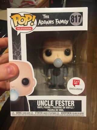 Funko Pop Unlce Fester The Addams Family Walgreens Exclusive